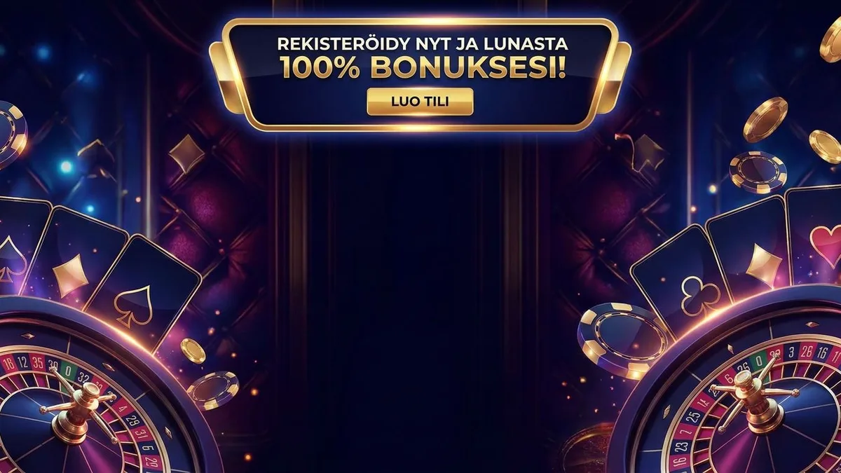 Rekisteröidy bonuksella